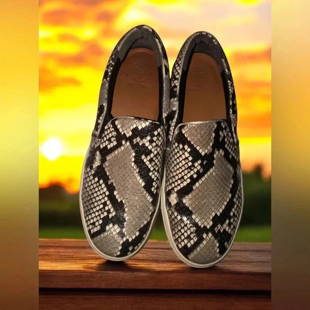 Tory Burch Snakeskin Slip-on shoes